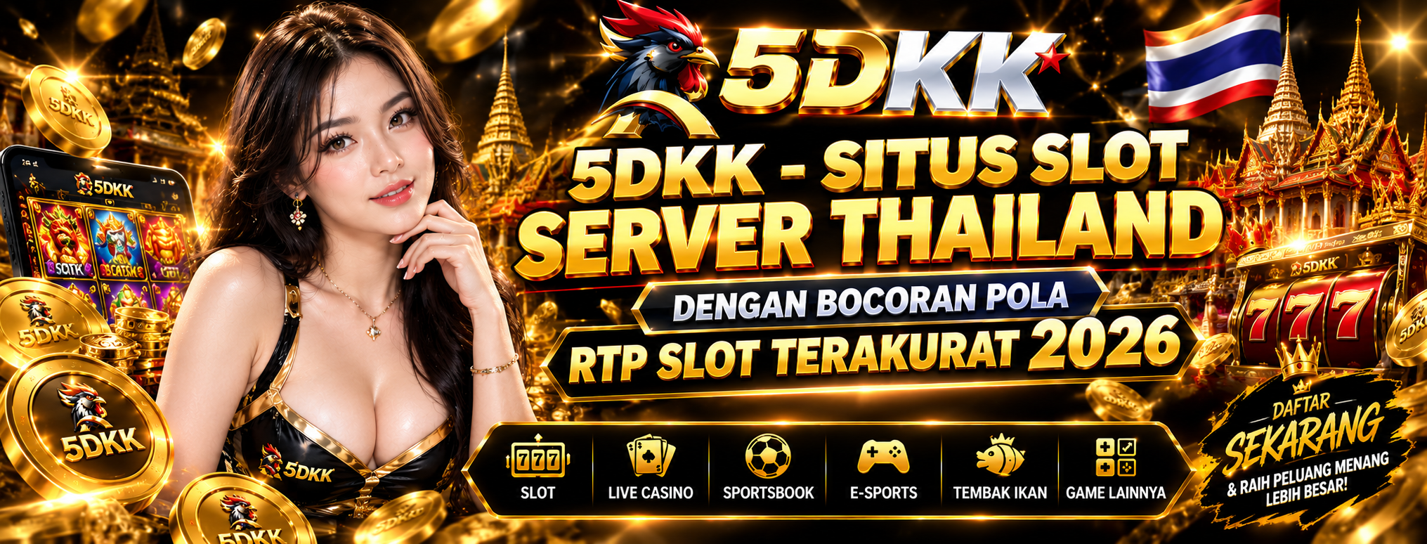 5DKK - Situs Slot Server Thailand Dengan Bocoran Pola Rtp Slot Terakurat 2026